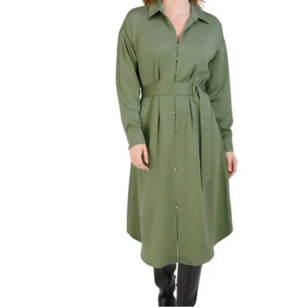French Connection Olive Midi Dress